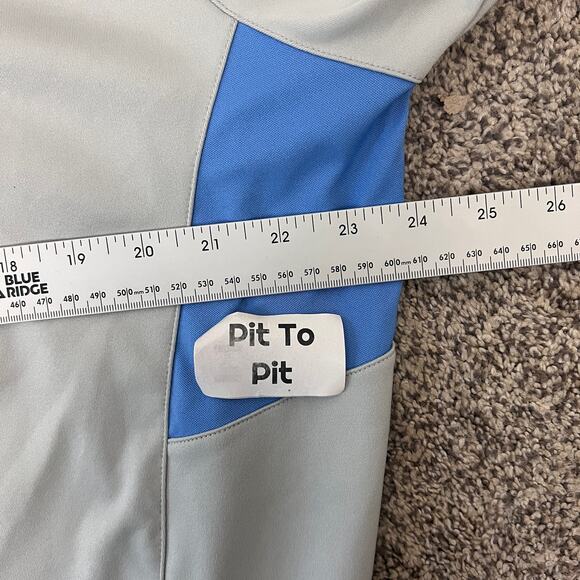 Zero Restriction Mens M Golf Performance Outdoor Activewear Zip Pullover Jacket - Picture 13 of 14